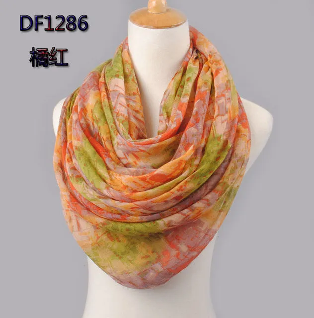 2017 high quality WOMAN SCARF cotton voile polyester scarves solid warm autumn and winter scarf shawl printed free shipping