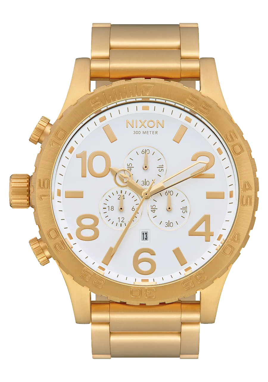 51-30 Chrono - Gold / White