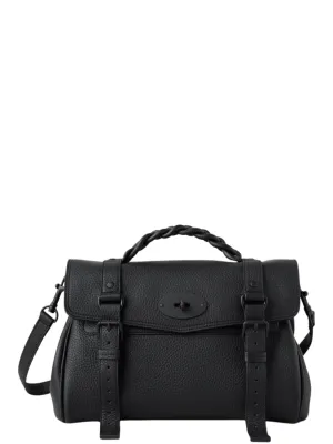 Alexa Heavy Grain Leather (Black)