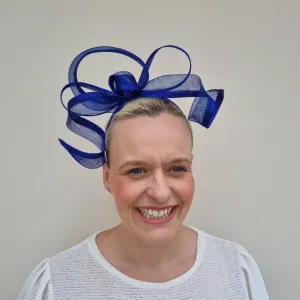 Boardmans Cecilia Looped Crin Headband in Royal