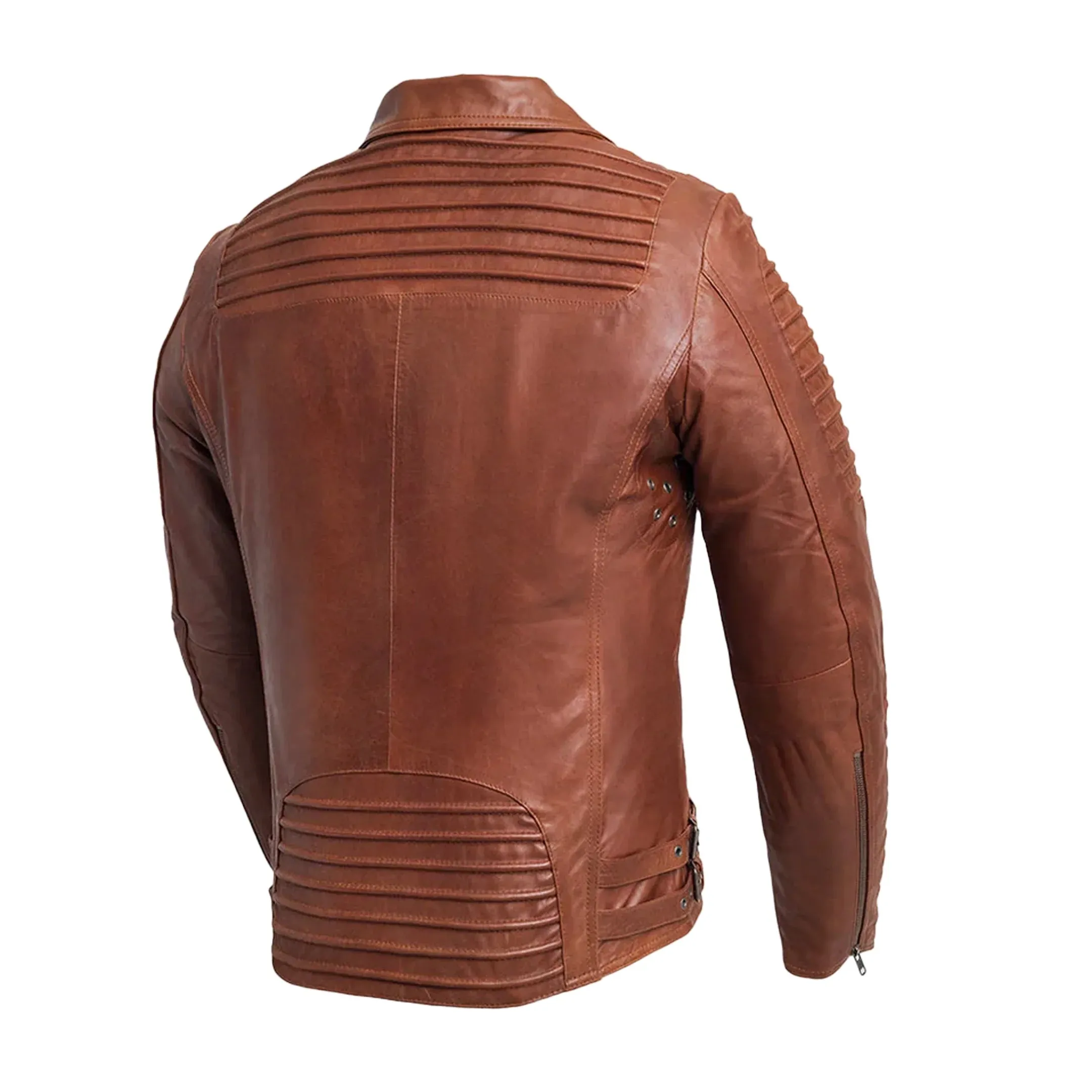 Brooklyn Mens Lambskin Leather Jacket