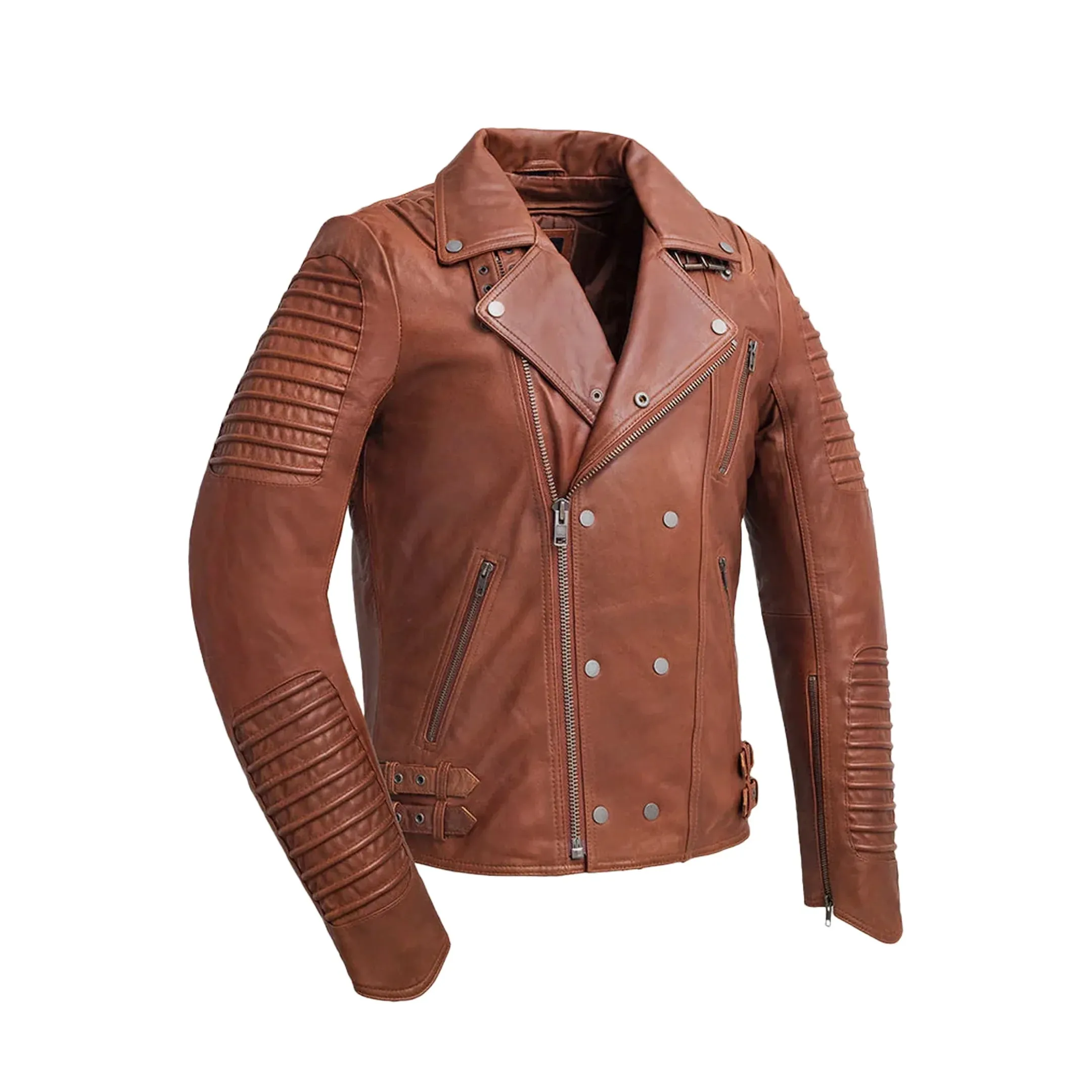 Brooklyn Mens Lambskin Leather Jacket