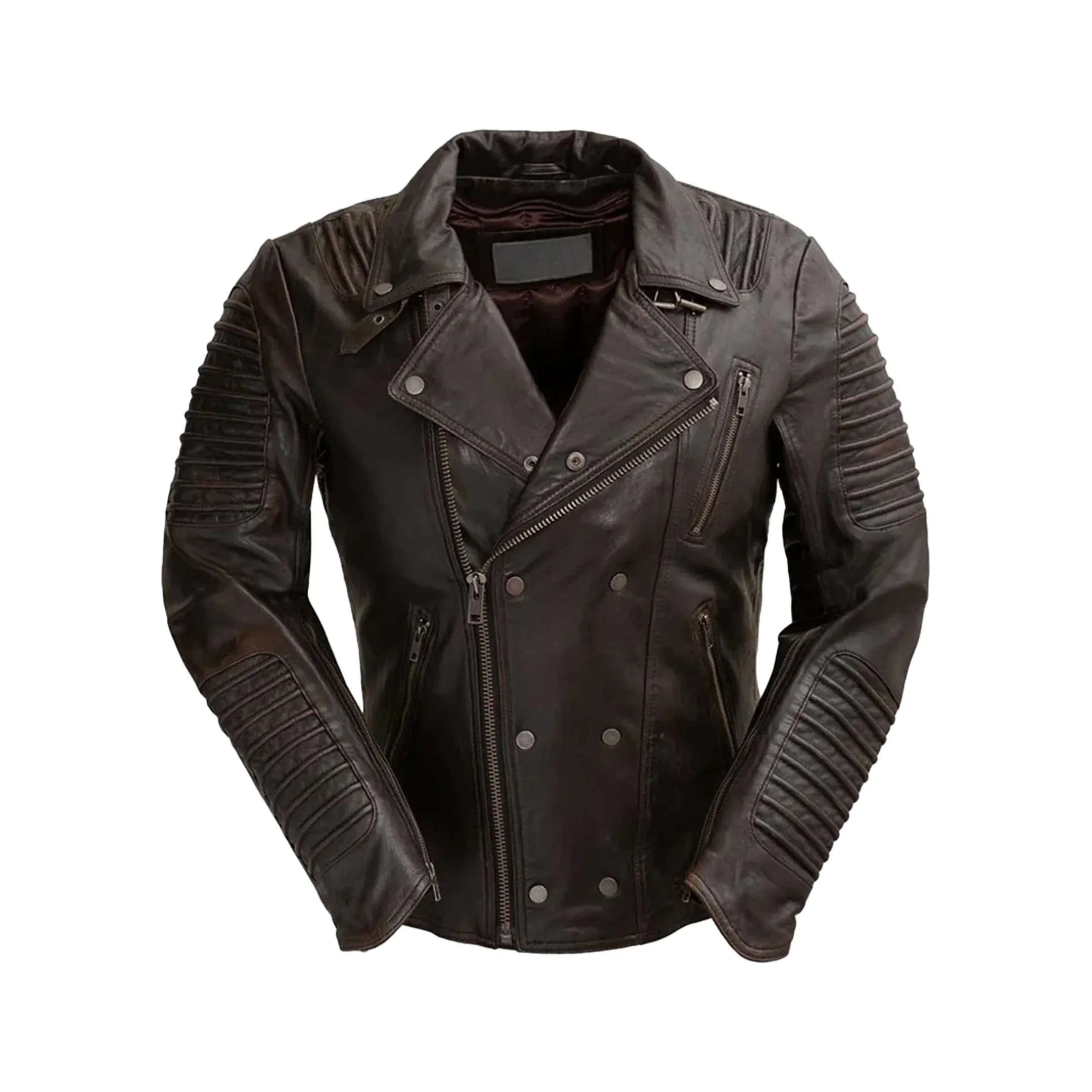 Brooklyn Mens Lambskin Leather Jacket