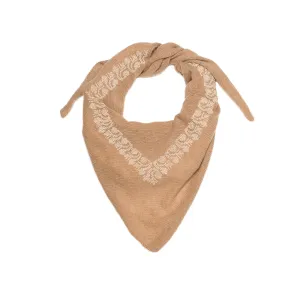 CASHMERE TRIANGLE SCARF