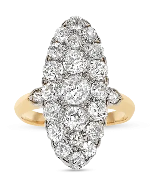 Edwardian Diamond Ring, 4.00 Carats