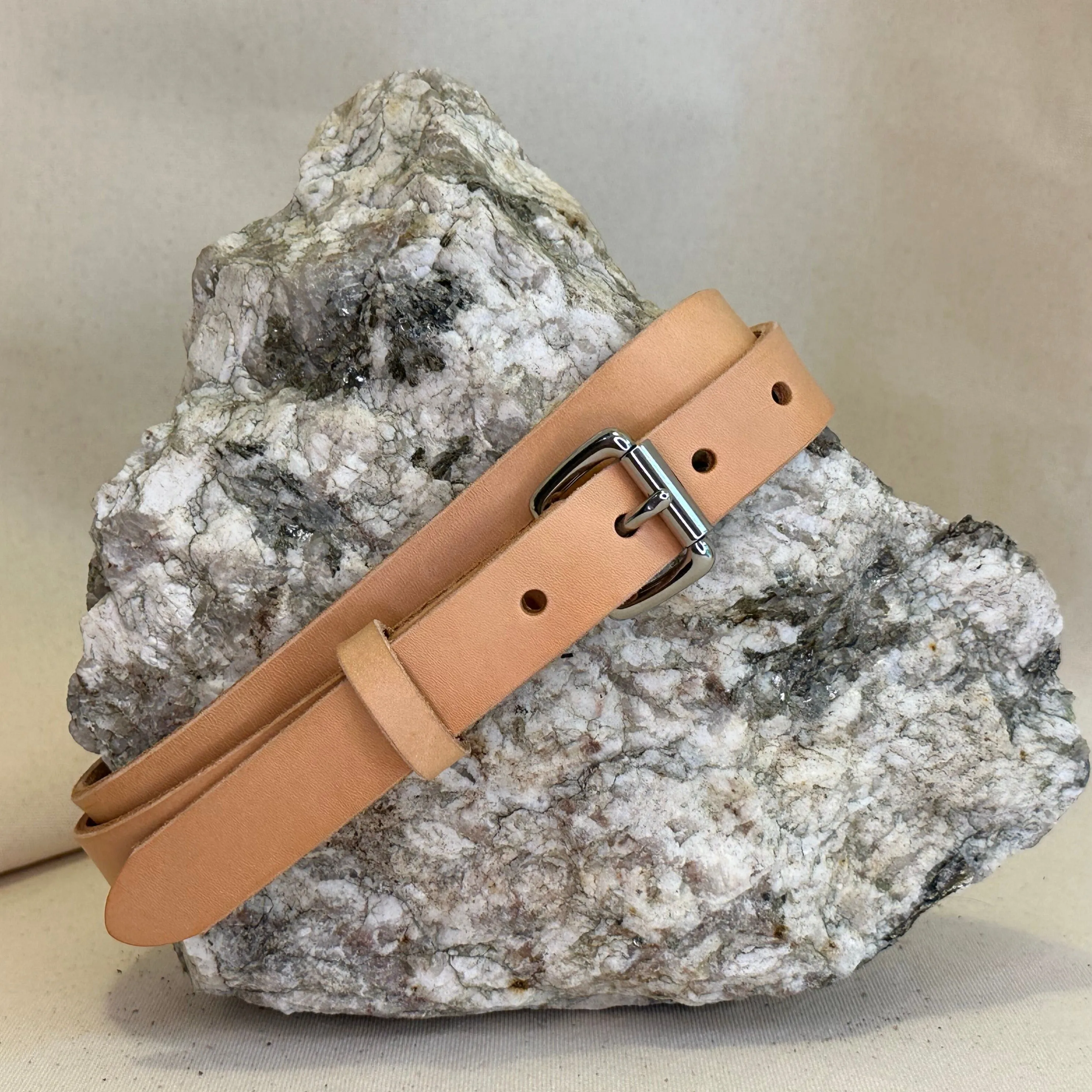 Handmade Veg Tan Leather Belt