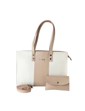 Harmony Beige Tote Set