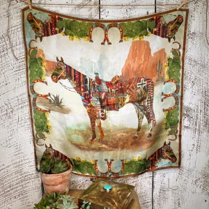 Haute Horse ~ Shorty Silk Wild Rag