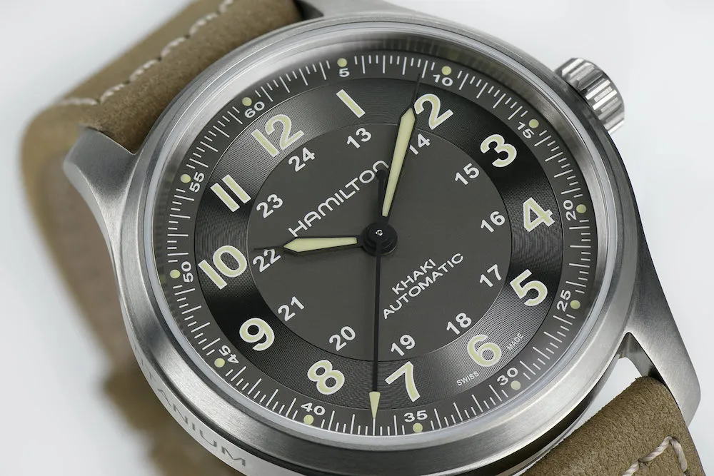 HML Watch Khaki Field Titanium