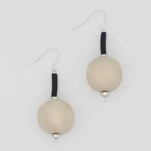 Ivory Ball Drop Earring