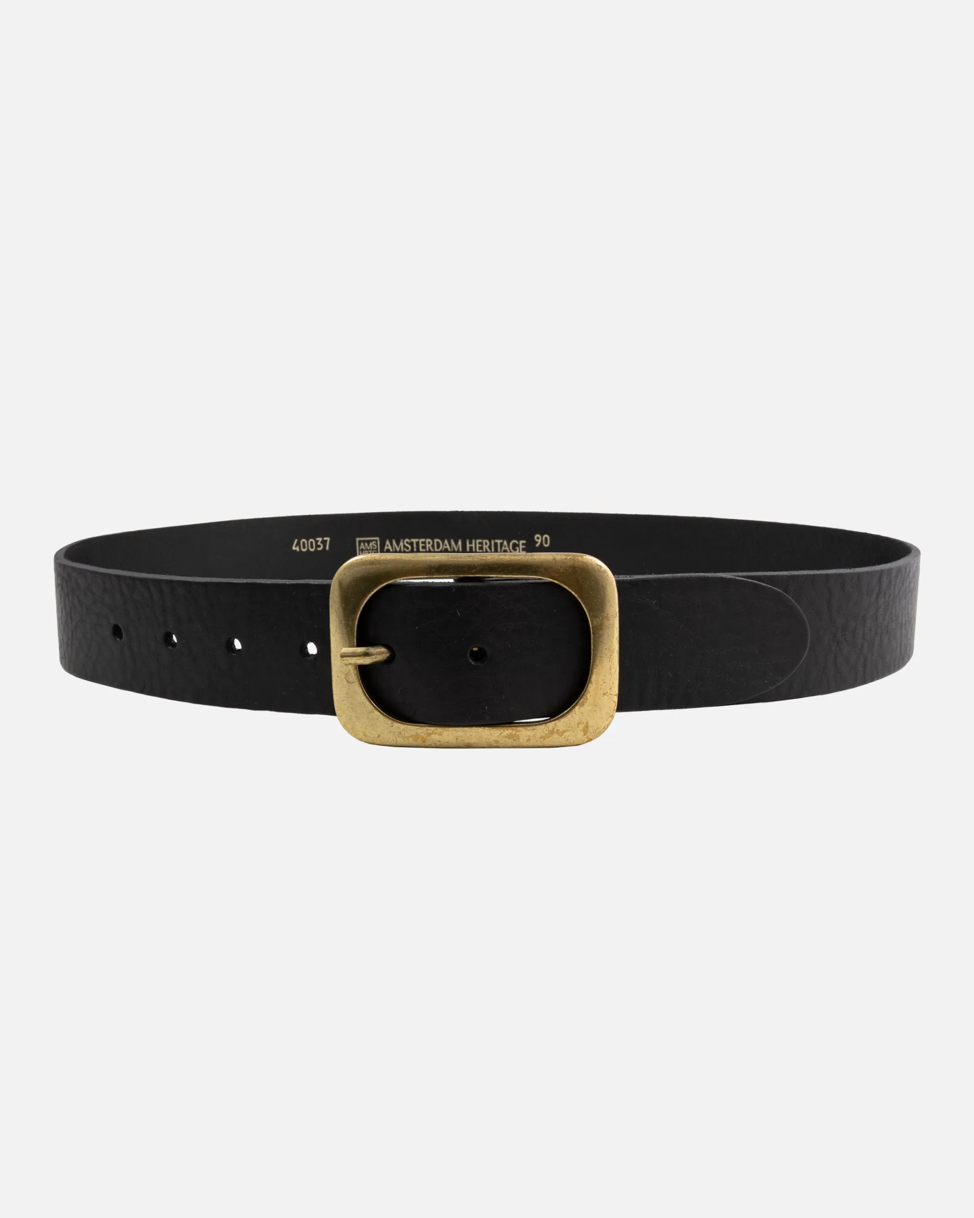 Jodi | Statement Buckle Classic Leather Belt