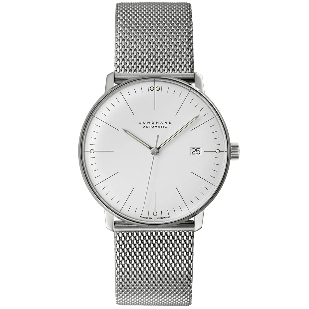 Junghans Max Bill Men's Silver Watch 27/4002.46