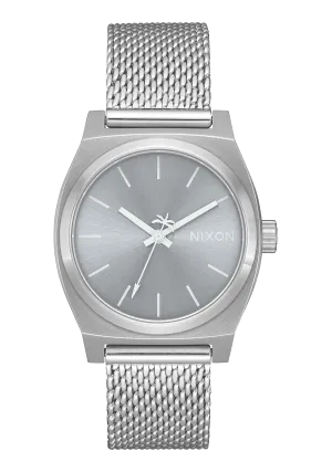 Medium Time Teller Milanese - All Silver