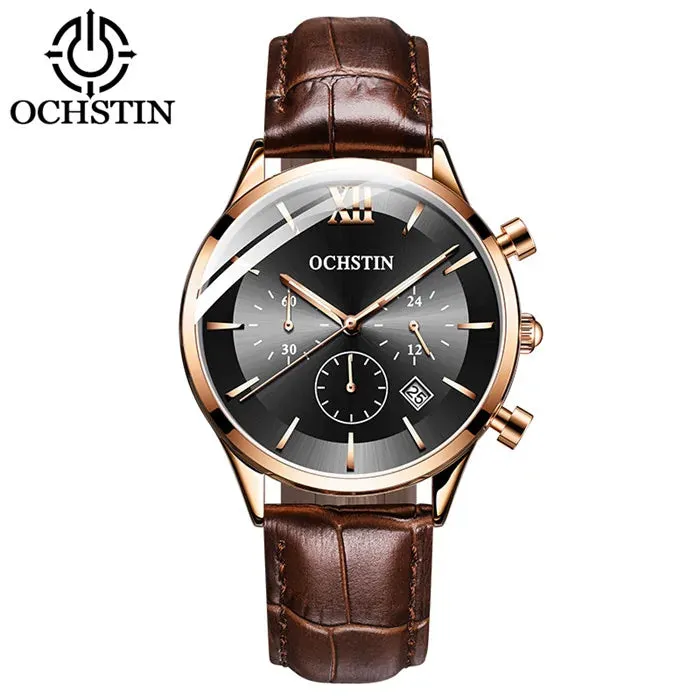 Men's Business Waterproof Quartz Watch