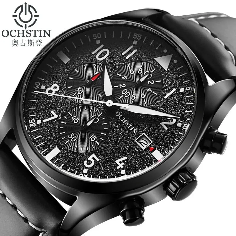 Men's Business Waterproof Quartz Watch