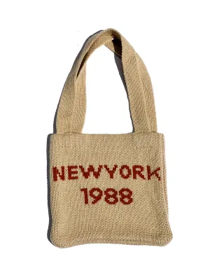 New York Knit Mini Tote