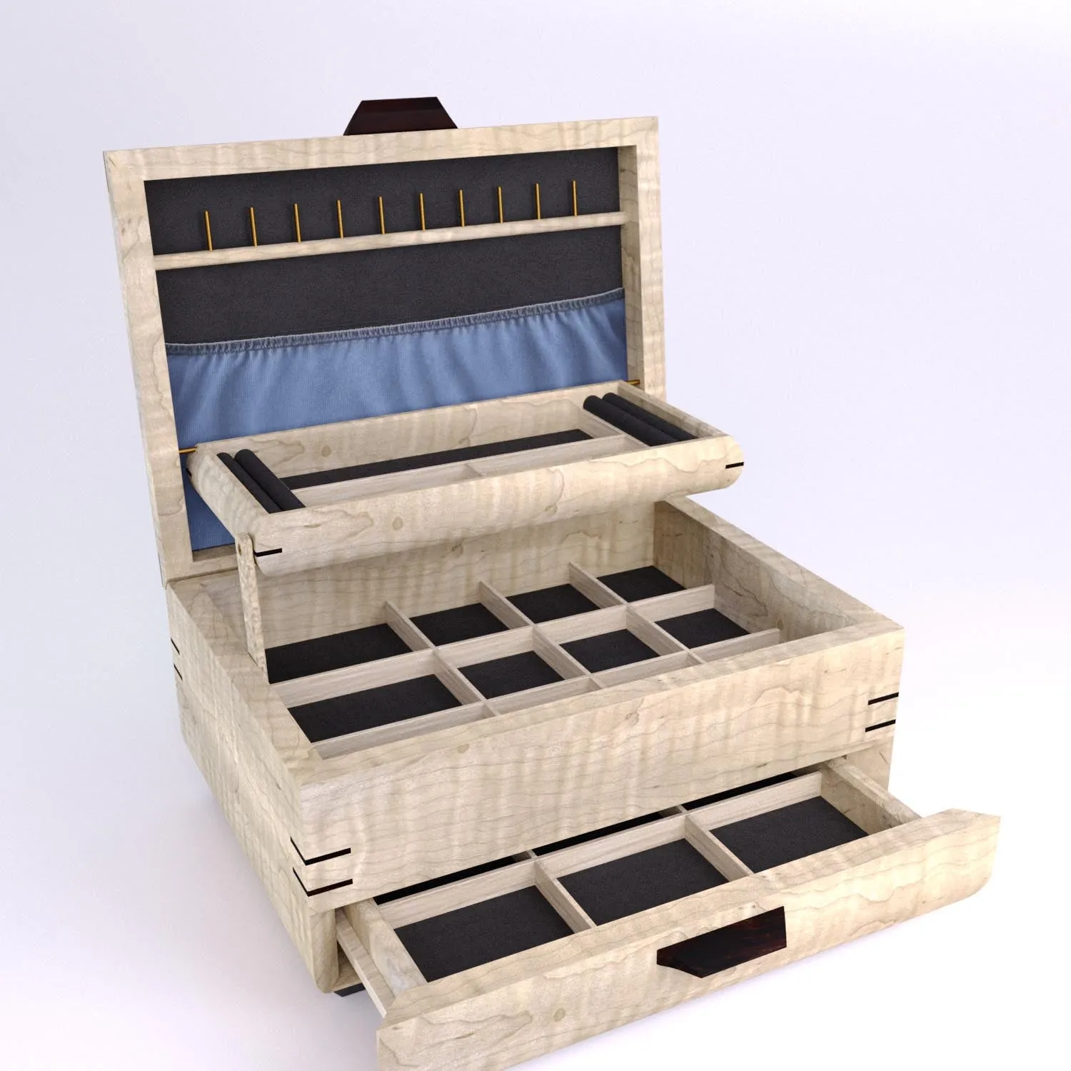 PRE-ORDER Sophisticated Jewelry Chest