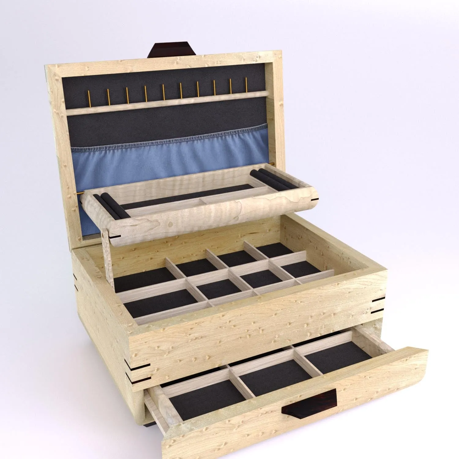 PRE-ORDER Sophisticated Jewelry Chest