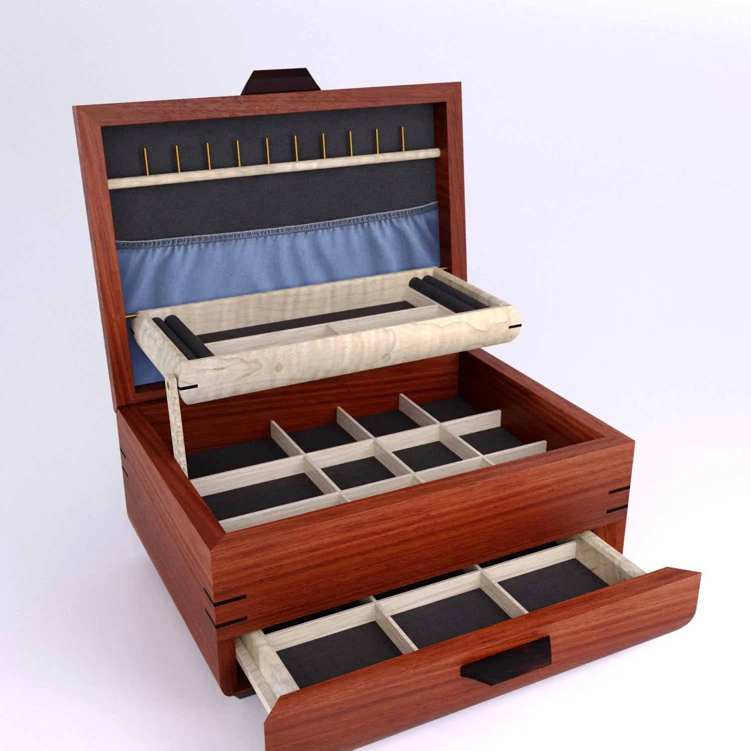 PRE-ORDER Sophisticated Jewelry Chest