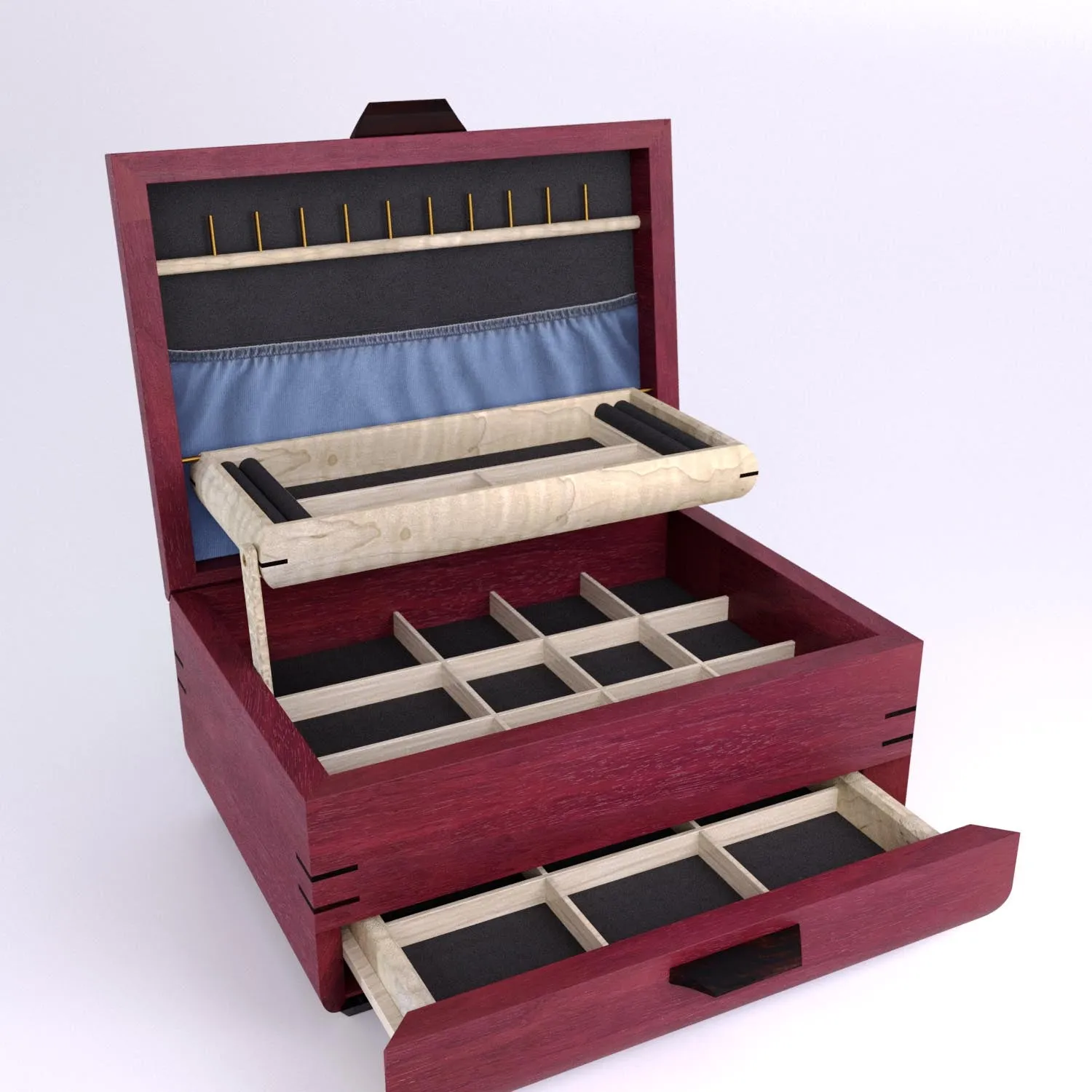 PRE-ORDER Sophisticated Jewelry Chest