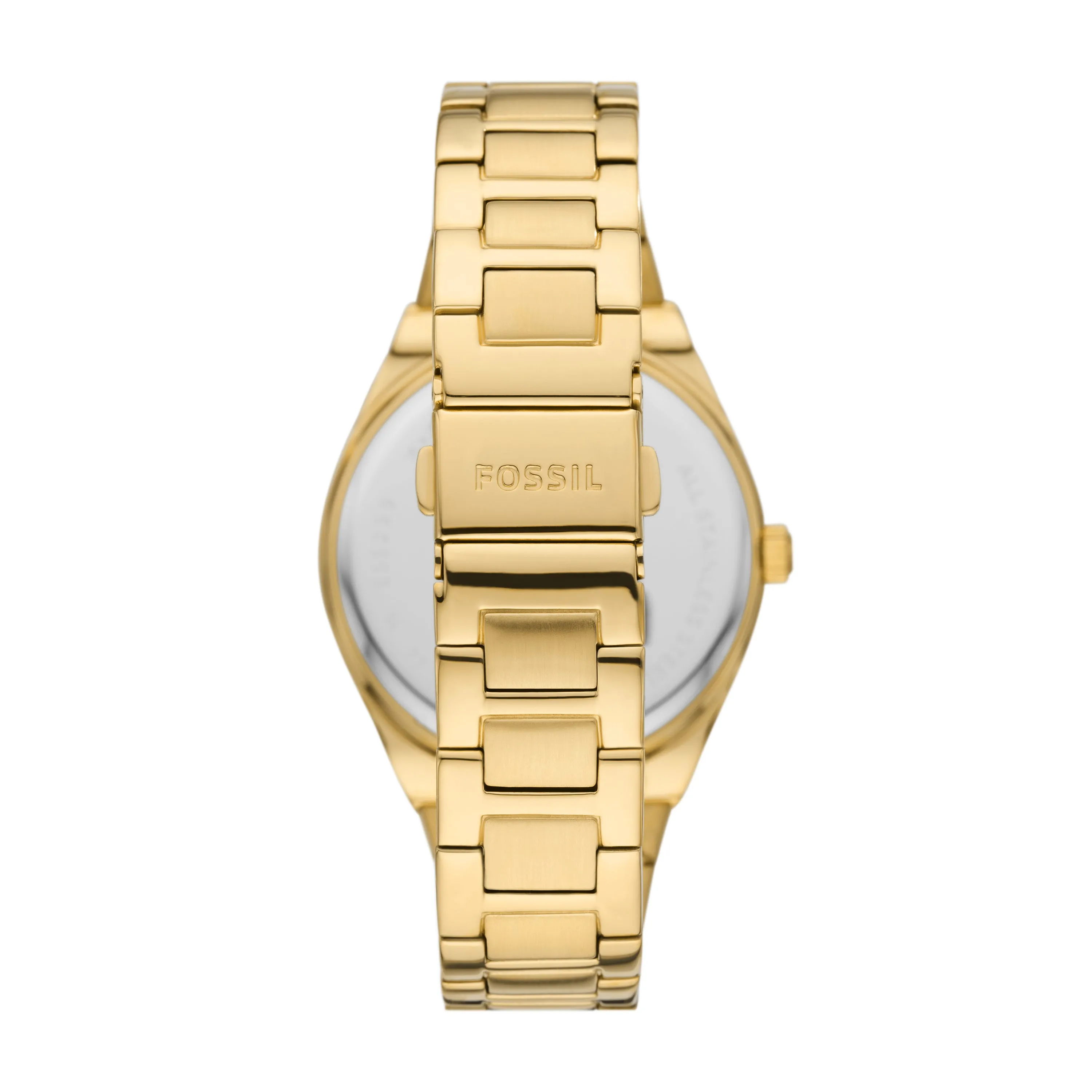 Scarlette Three-Hand Date Gold-Tone Stainless Steel Watch