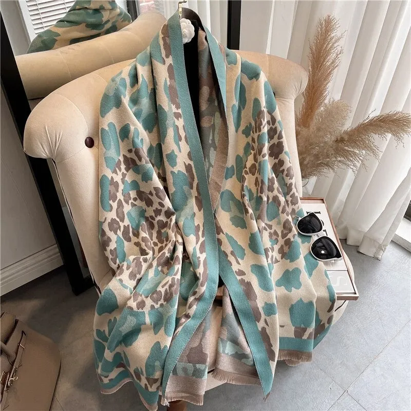 Smooth and Light Elegant Floral Shawl and Scarf Collection