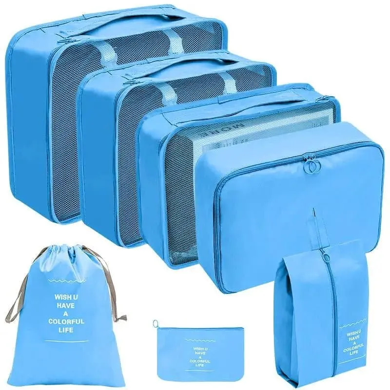 Travel Luggage Packing Bags 7/8/9/10 Pcs Set