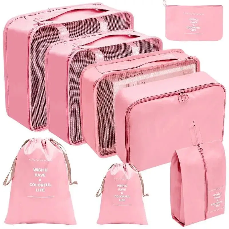 Travel Luggage Packing Bags 7/8/9/10 Pcs Set